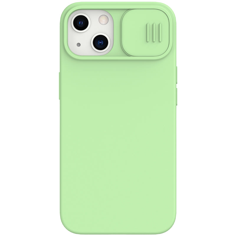 Nillkin iPhone 13 Series Sliding Lens Cover Liquid Silicone Phone Case CamShield Silky Series