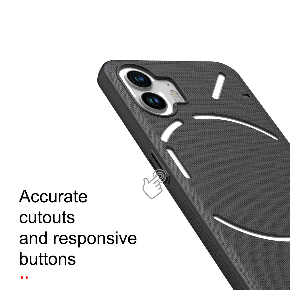 Nillkin Nothing Phone 2 磨砂凸點 防滑防指紋 手機保護殼