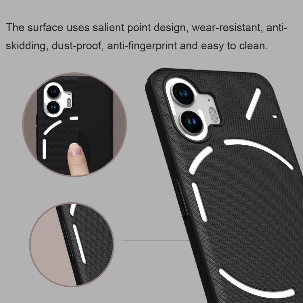 Nillkin Nothing Phone 2 磨砂凸點 防滑防指紋 手機保護殼