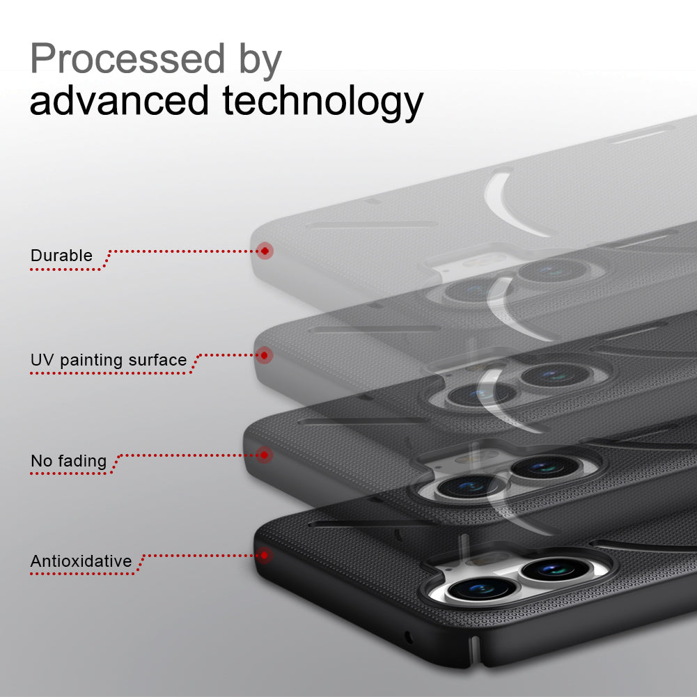 Nillkin Nothing Phone 2 磨砂凸點 防滑防指紋 手機保護殼