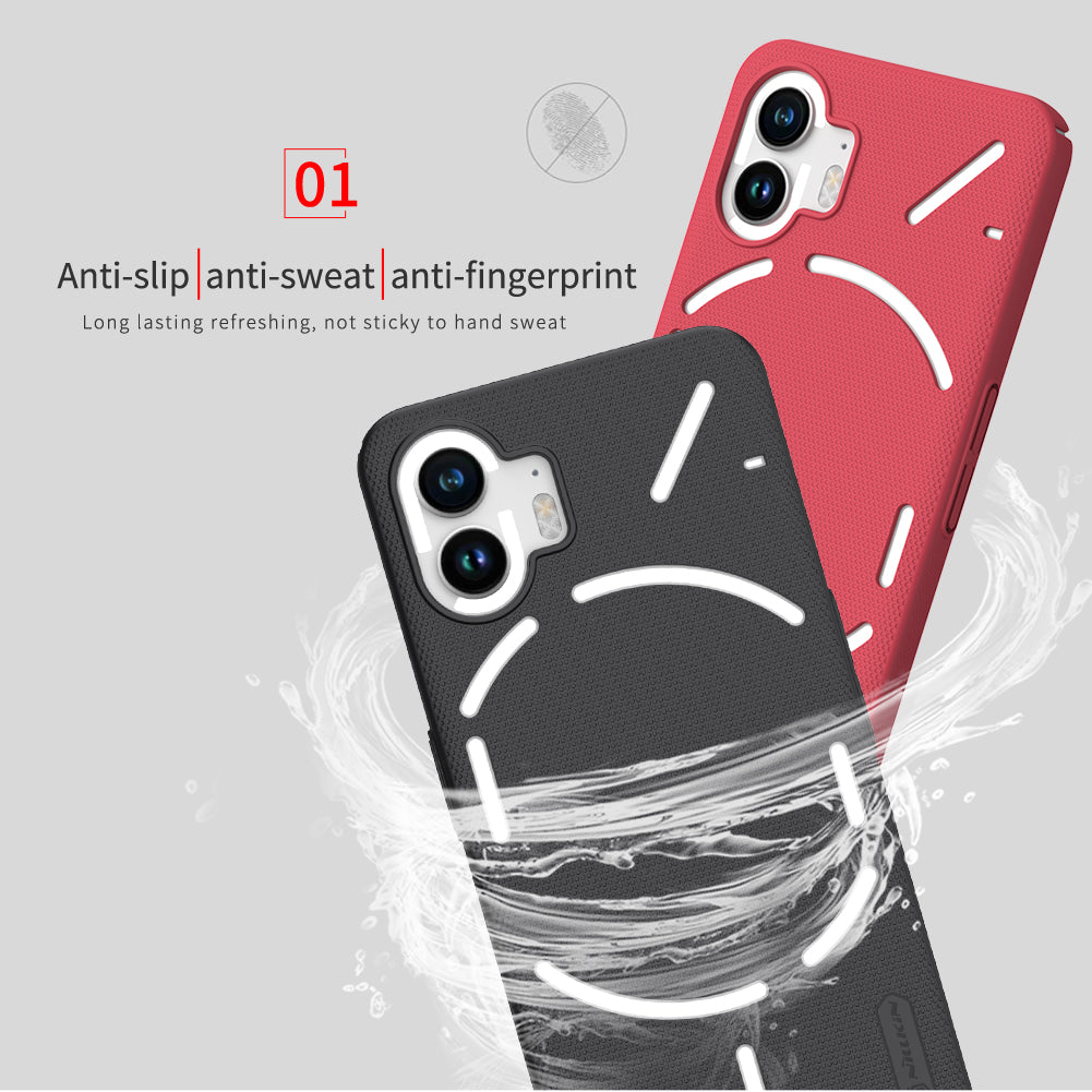 Nillkin Nothing Phone 2 磨砂凸點 防滑防指紋 手機保護殼