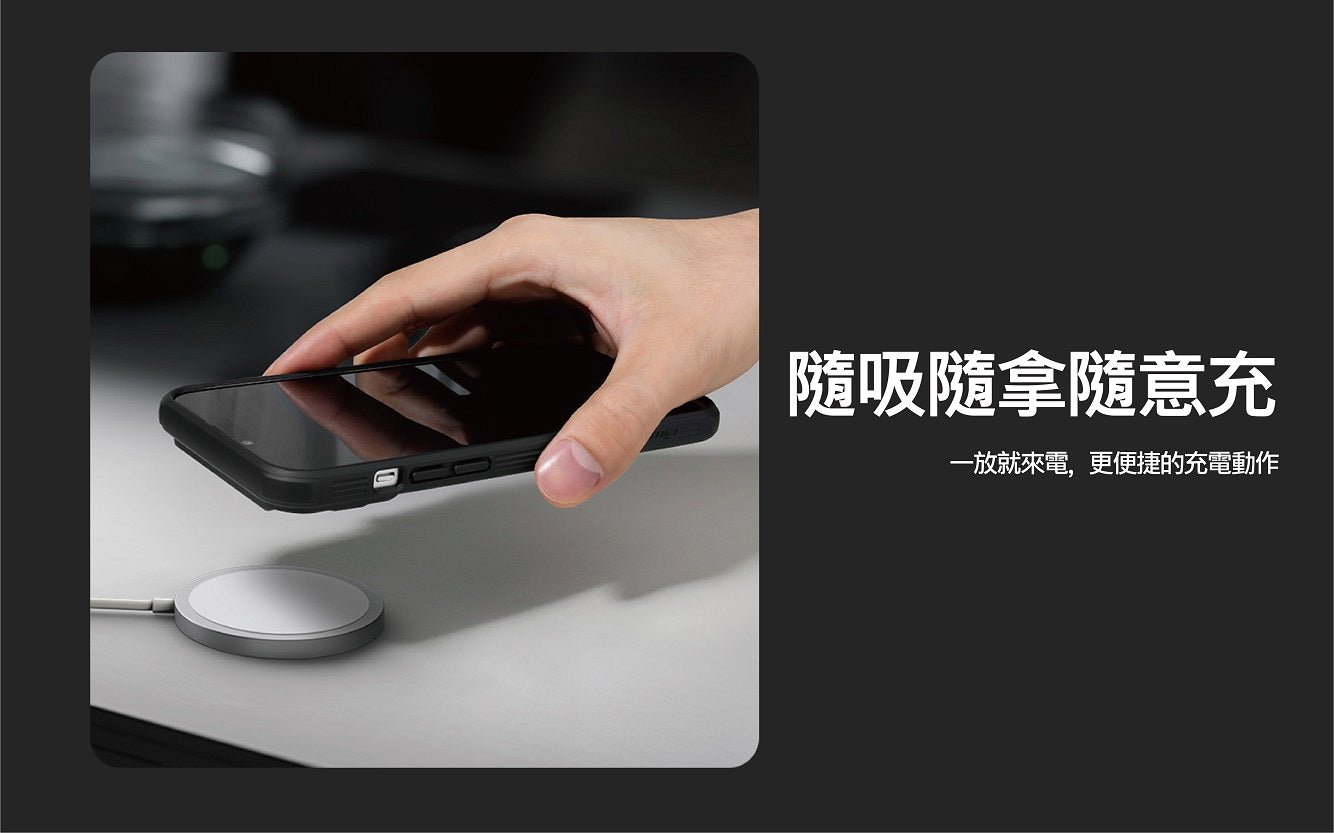 Nillkin iPhone 15 系列 MagSafe內置磁吸/鏡頭滑蓋保護/四角氣囊防摔手機保護殼黑鏡Pro系列