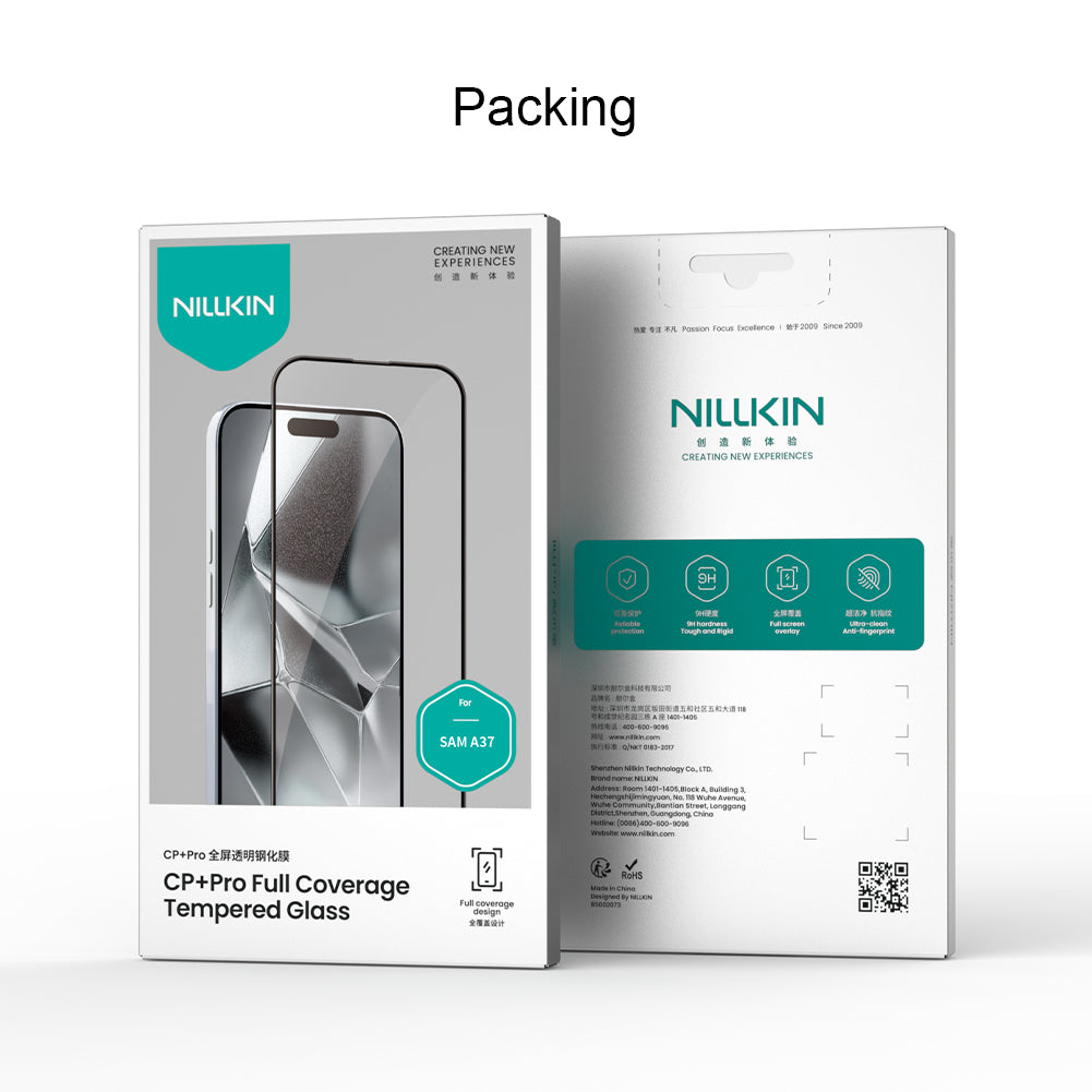 Nillkin Samsung A37 Japan AGC Glass 0.33mm 2.5D 9H HD Screen Protector CP+Pro