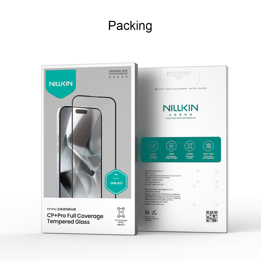 Nillkin Samsung A57 Japan AGC Glass 0.33mm 2.5D 9H HD Screen Protector CP+Pro