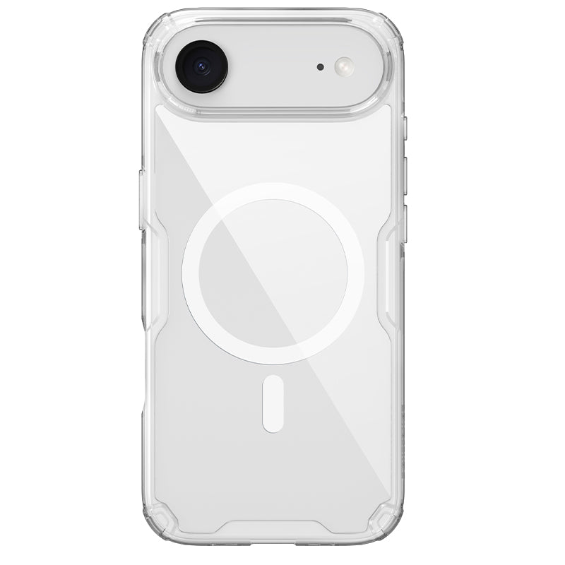 Nillkin iPhone 17 系列 MagSafe內置磁吸四角氣囊邊框加厚TPU+PU背板防摔手機保護殼本色Pro系列