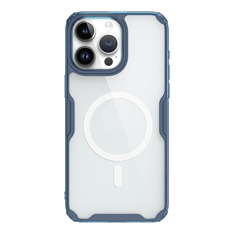 Nillkin iPhone 15 系列 MagSafe內置磁吸四角氣囊邊框加厚TPU 亞克力背板防摔手機保護殼本色Pro系列