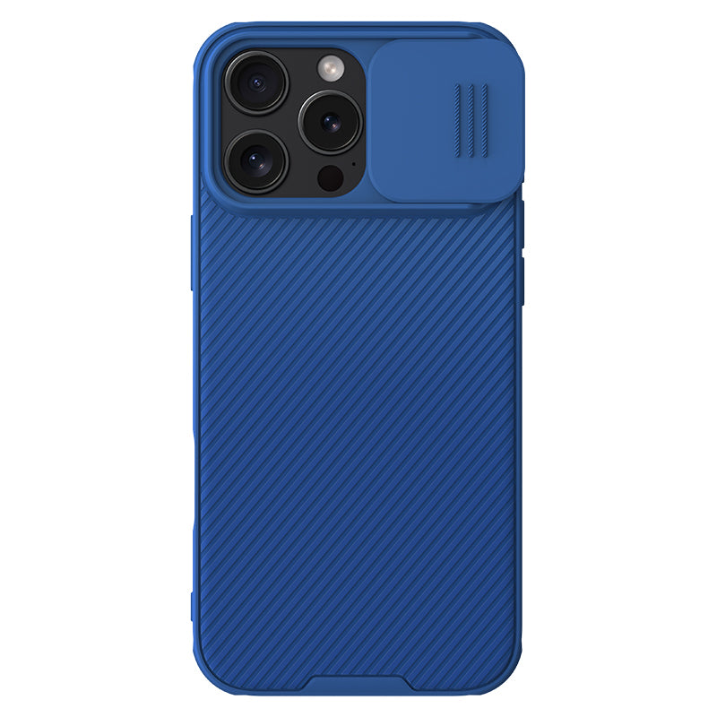 Nillkin iPhone 16 系列 MagSafe內置磁吸/鏡頭滑蓋保護/四角氣囊防摔手機保護殼黑鏡Pro系列