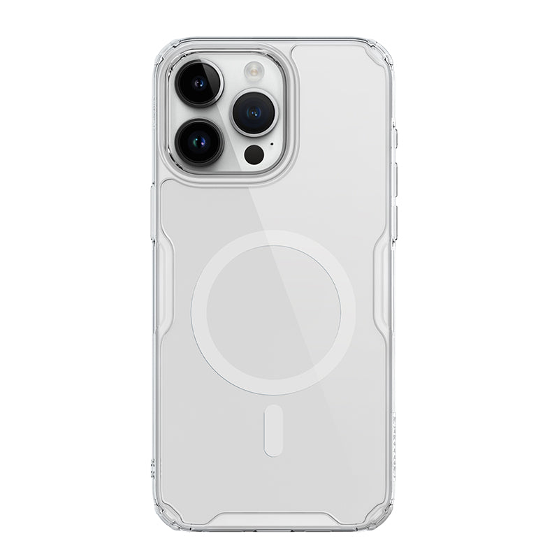 Nillkin iPhone 15 系列 MagSafe內置磁吸四角氣囊邊框加厚TPU 亞克力背板防摔手機保護殼本色Pro系列