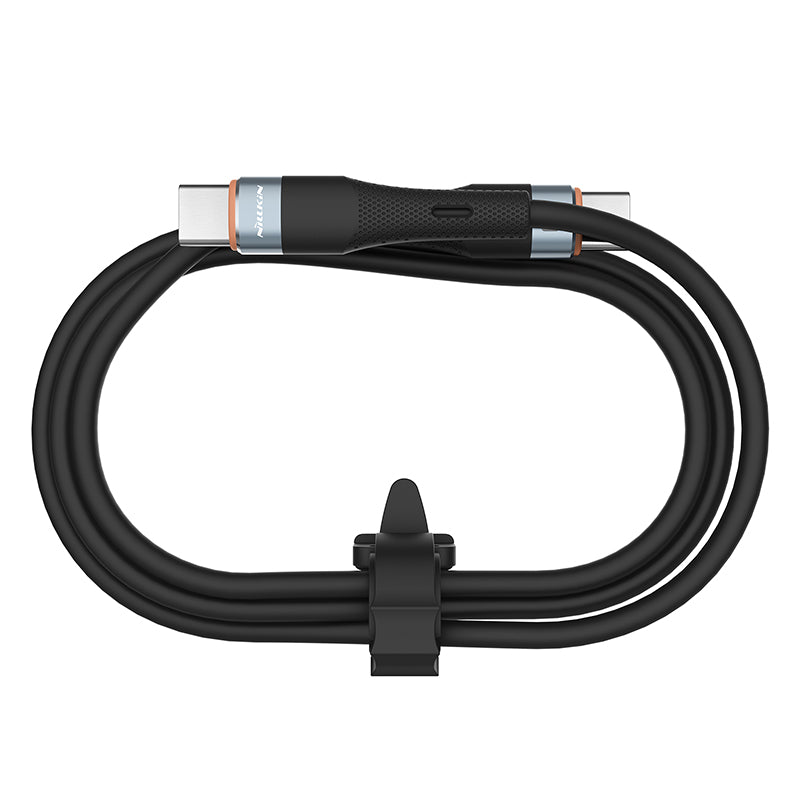Nillkin PD60W Type-C 轉 Type-C 液態硅膠 1.2米快充數據線