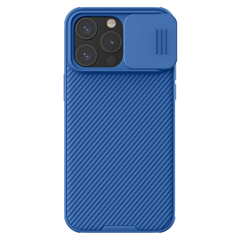 Nillkin iPhone 15 系列 MagSafe內置磁吸/鏡頭滑蓋保護/四角氣囊防摔手機保護殼黑鏡Pro系列