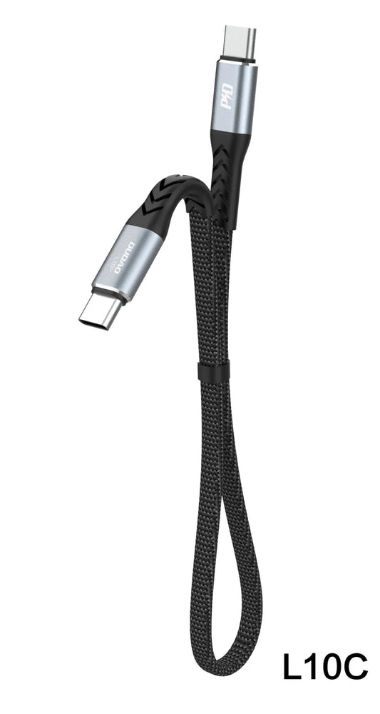 Dudao PD100W Type-C 轉 Type-C 23cm 疾速充電線 L10C