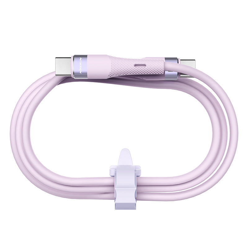 Nillkin PD60W Type-C 轉 Type-C 液態硅膠 1.2米快充數據線