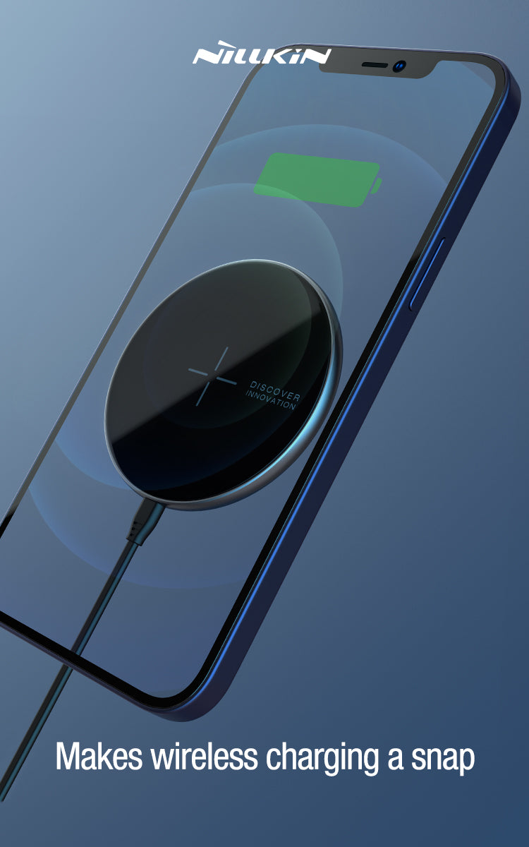 Nillkin MagSafe磁吸無線充電器 5mm超薄鏡面