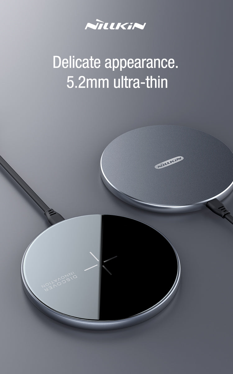 Nillkin MagSafe磁吸無線充電器 5mm超薄鏡面