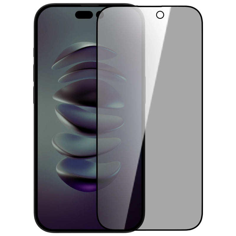 Nillkin iPhone 13/14 系列 日本AGC玻璃防偷窺防刮防指紋防炫光2.5D 9H HD高清鋼化玻璃屏幕保護貼 加送貼膜神器