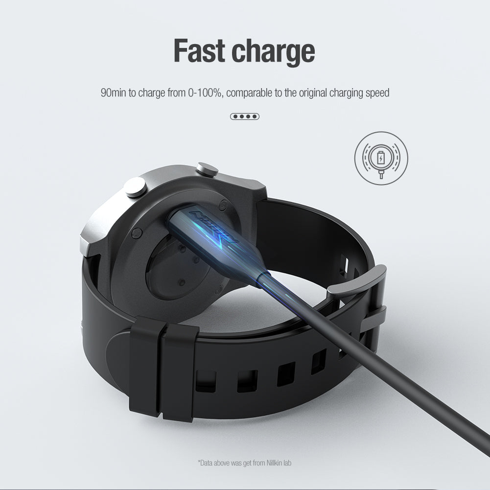 Nillkin GARMIN手錶專用充電/數據線 一米 強韌TPE線材SR加固 兼容性強(單裝/2條裝)