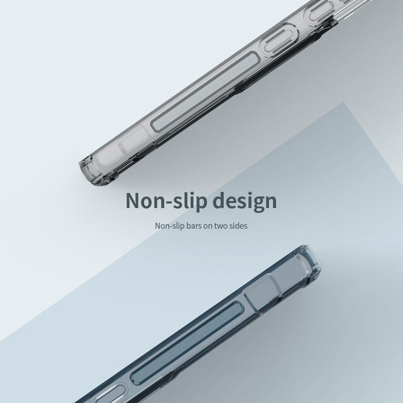 Nillkin 三星 S22 Ultra 四角氣囊/邊框加厚/TPU+亞克力背板防摔手機保護殼本色Pro系列