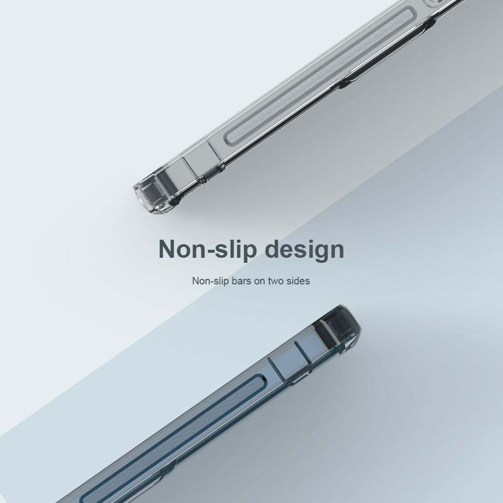 Nillkin iPhone 14/13 6.1" 通用MagSafe內置磁吸四角氣囊邊框加厚TPU 亞克力背板防摔手機保護殼本色Pro系列