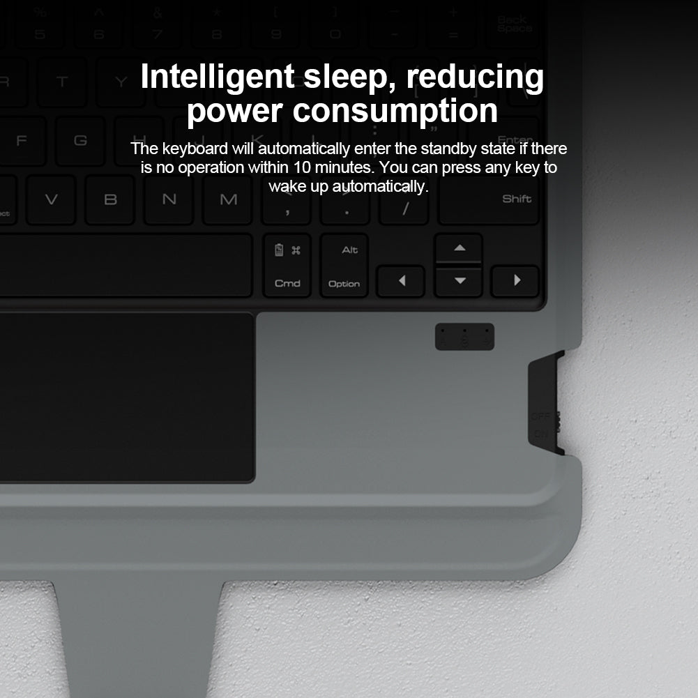 Nillkin iPad系列 10.9"/11" 2合1藍牙鍵盤保護套 升級版智能觸控板 鏡頭保護蓋 多角度調教新悍能系列