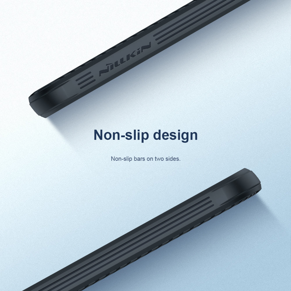 Nillkin iPhone 14 Plus 6.7"MagSafe內置磁吸/鏡頭滑蓋保護/四角氣囊防摔手機保護殼黑鏡Pro系列