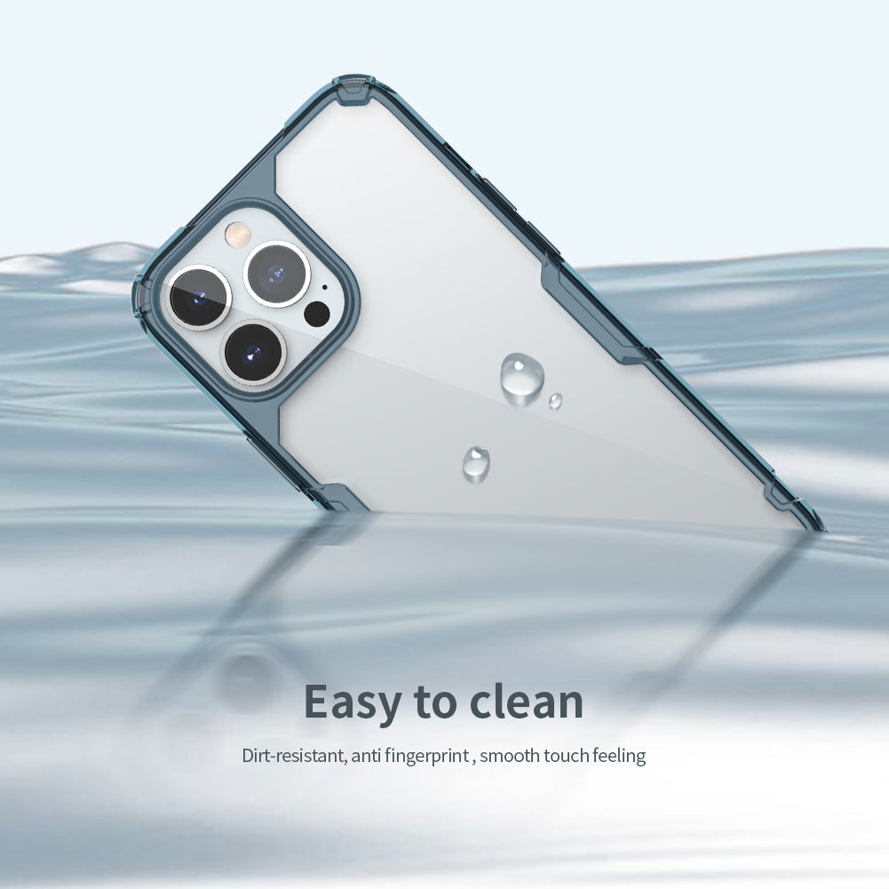 Nillkin iPhone 13 Series Four-corner Airbag Anti-slip TPU + Acrylic board Phone Case Nature Pro Series