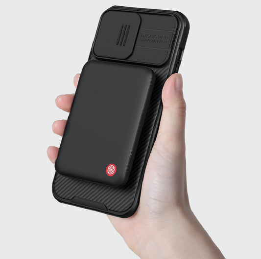 Nillkin 雙向磁吸無線充電移動電源 5000mAh 有線和無線雙模式充電 同時可充2部手機 小磁石系列