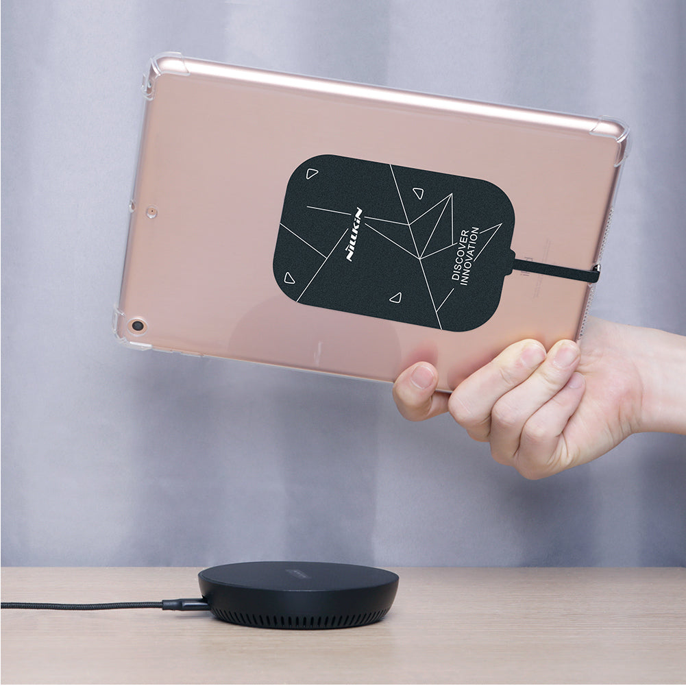 Nillkin Type C/Lightning 接口平板電腦/iPad pro 18/20/21/22無線充電接收器Qi 5V 2A 快充能量貼Plus