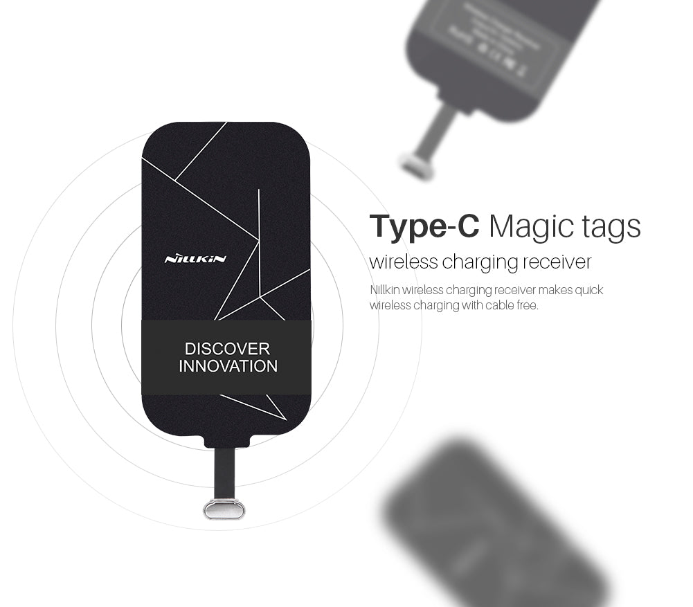 Nillkin Type-C 手機專用無線充電接收器能量貼