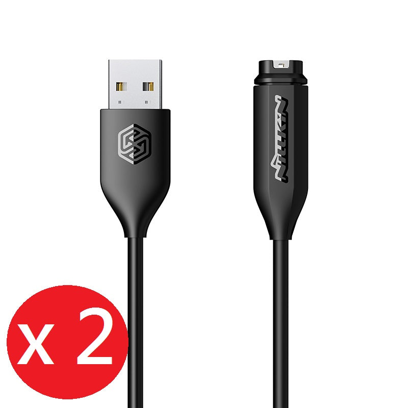 Nillkin GARMIN手錶專用充電/數據線 一米 強韌TPE線材SR加固 兼容性強(單裝/2條裝)