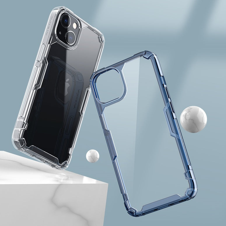 Nillkin iPhone 13 Series Four-corner Airbag Anti-slip TPU + Acrylic board Phone Case Nature Pro Series