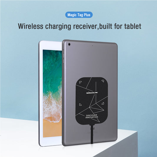 Nillkin Type C/Lightning 接口平板電腦/iPad pro 18/20/21/22無線充電接收器Qi 5V 2A 快充能量貼Plus