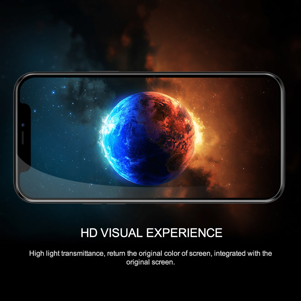 Nillkin iPhone 12 系列日本AGC玻璃2.5D 9H HD高清防刮防指紋防炫光鋼化膜