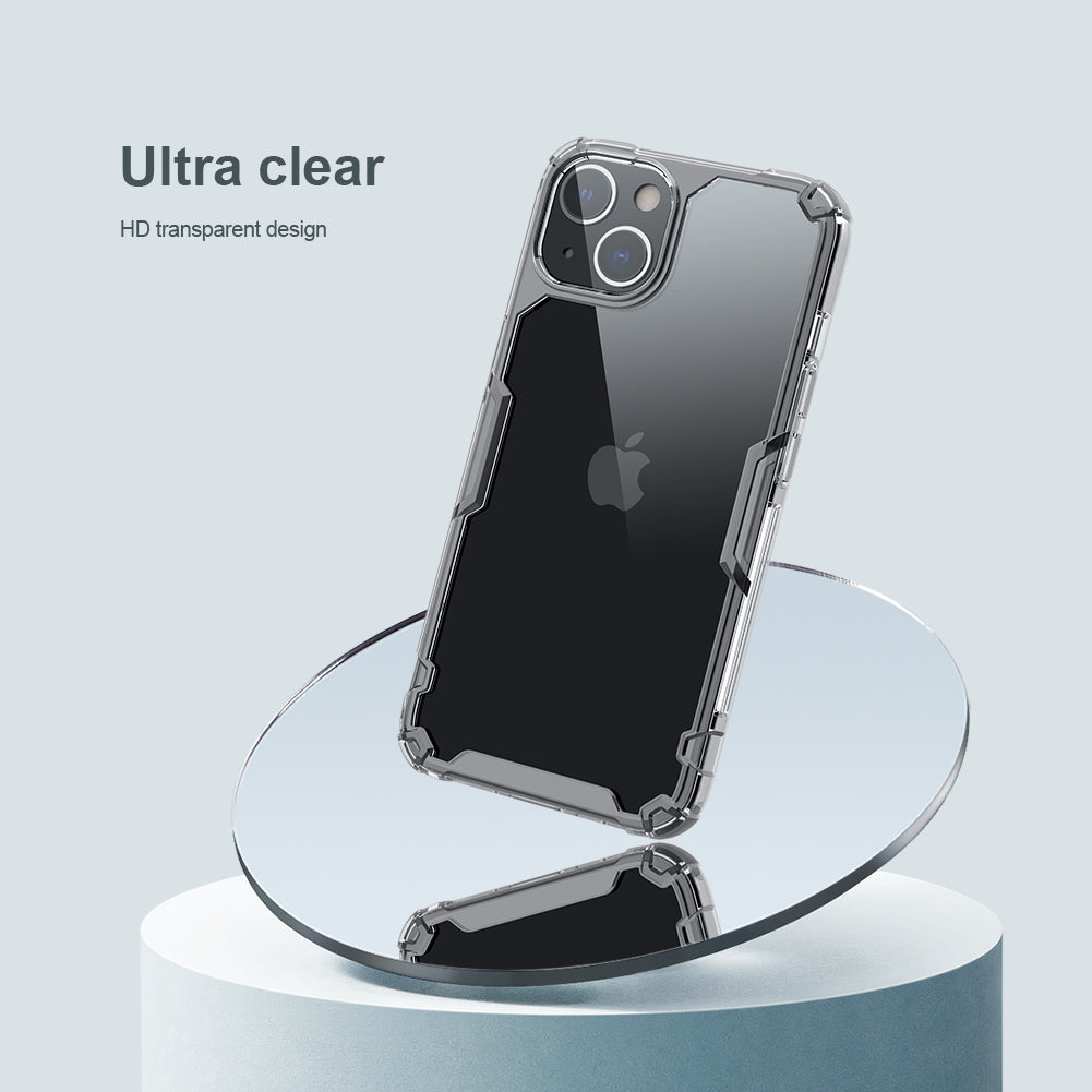 Nillkin iPhone 13 Series Four-corner Airbag Anti-slip TPU + Acrylic board Phone Case Nature Pro Series