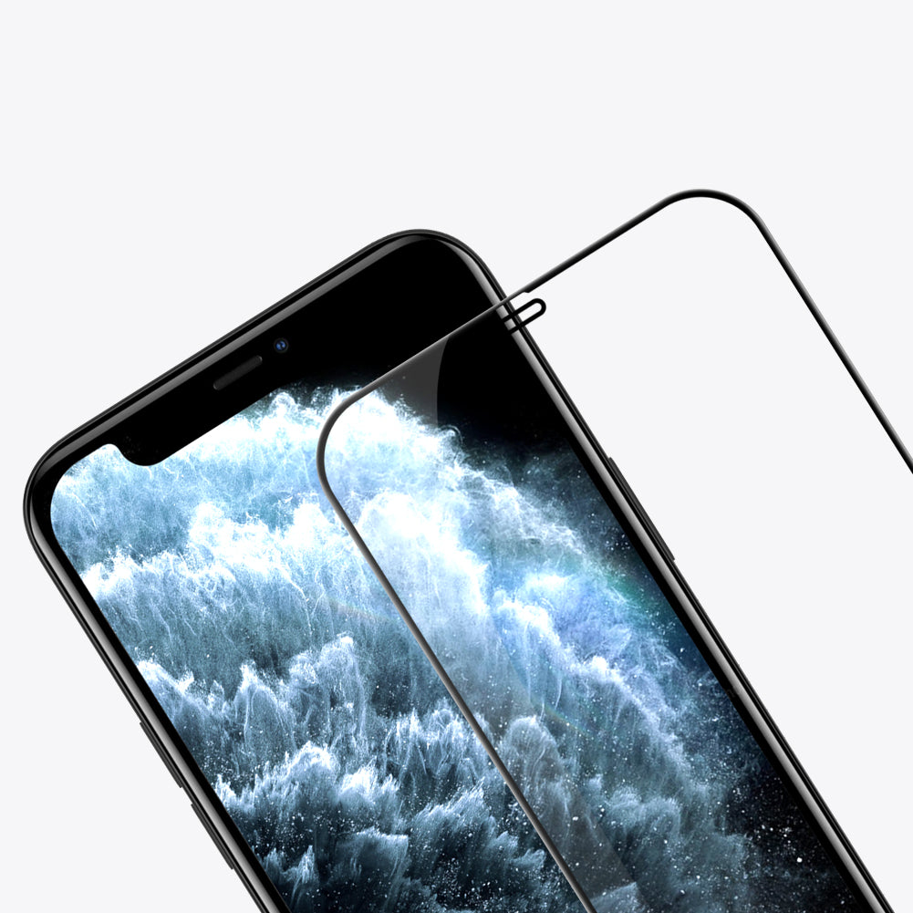 Nillkin iPhone 12 系列日本AGC玻璃2.5D 9H HD高清防刮防指紋防炫光鋼化膜