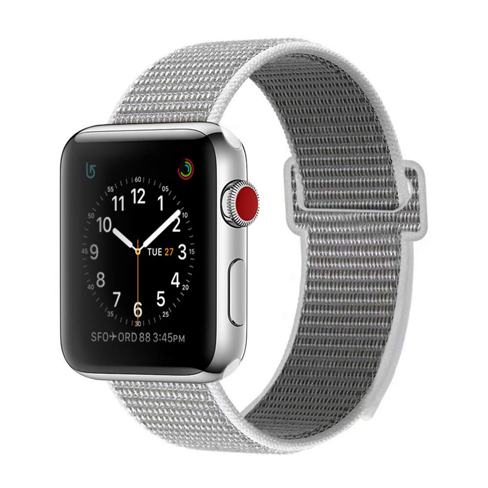 VPG 透氣編織尼龍回環式Apple Watch 運動錶帶 38/40/41mm
