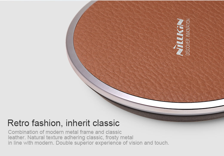 Nillkin Magic Disk 3 Leather Series (10W Fast Charge Edition)Wireless Charger