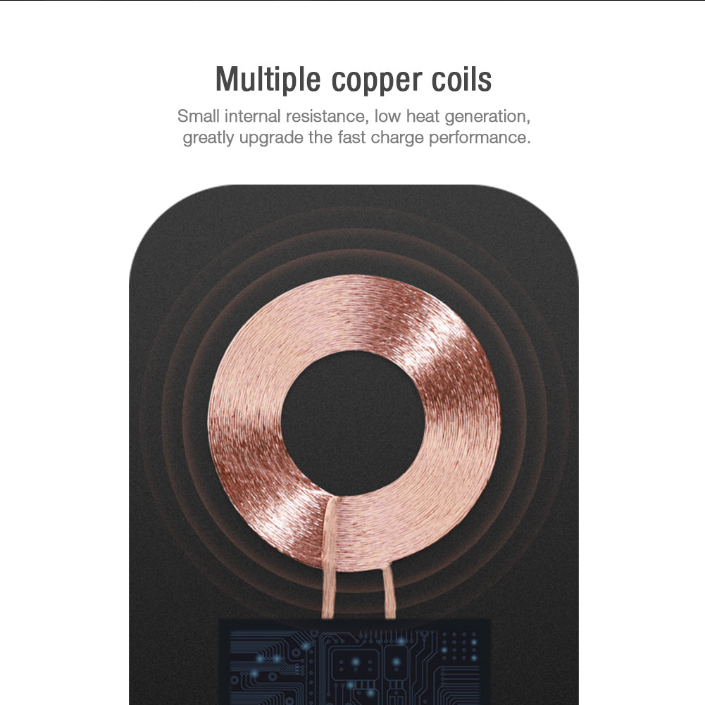 Nillkin Type C/Lightning 接口平板電腦/iPad pro 18/20/21/22無線充電接收器Qi 5V 2A 快充能量貼Plus