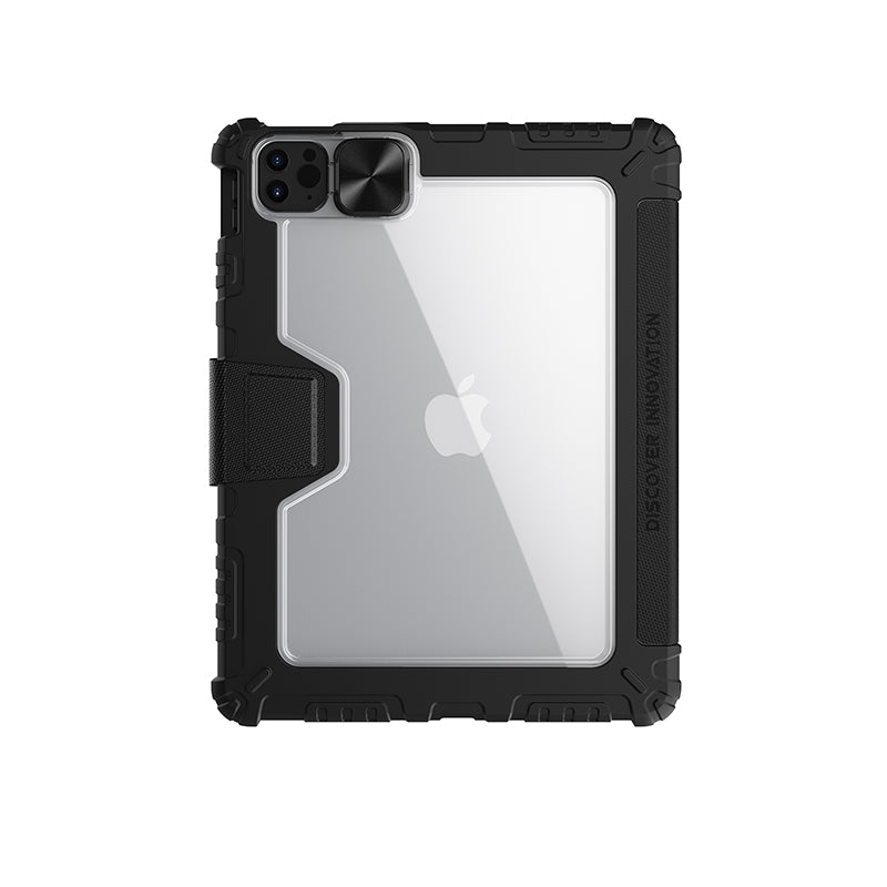Nillkin iPad系列 10.9" - 12.9" 鏡頭滑蓋/內置筆槽/全覆蓋支架防撞保護套