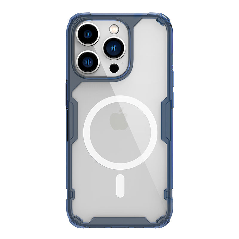 Nillkin iPhone 14 Pro Max 6.7" MagSafe內置磁吸四角氣囊邊框加厚TPU 亞克力背板防摔手機保護殼本色Pro系列
