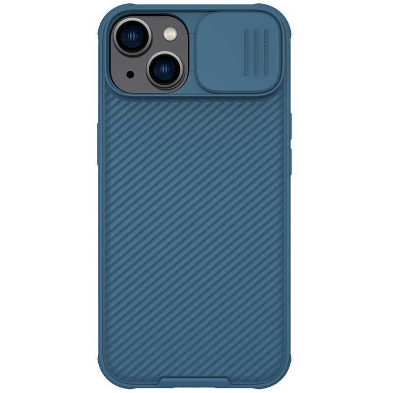 Nillkin iPhone 14 Plus 6.7"MagSafe內置磁吸/鏡頭滑蓋保護/四角氣囊防摔手機保護殼黑鏡Pro系列
