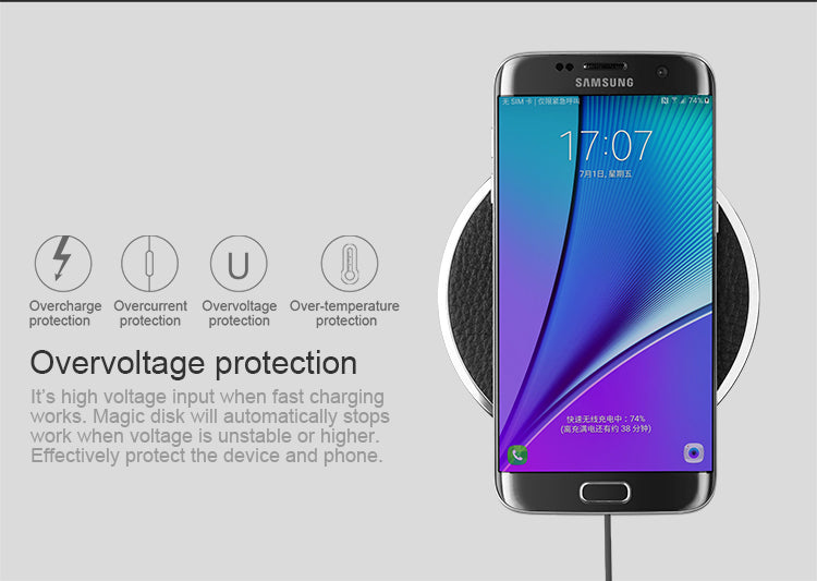 Nillkin Magic Disk 3 Leather Series (10W Fast Charge Edition)Wireless Charger