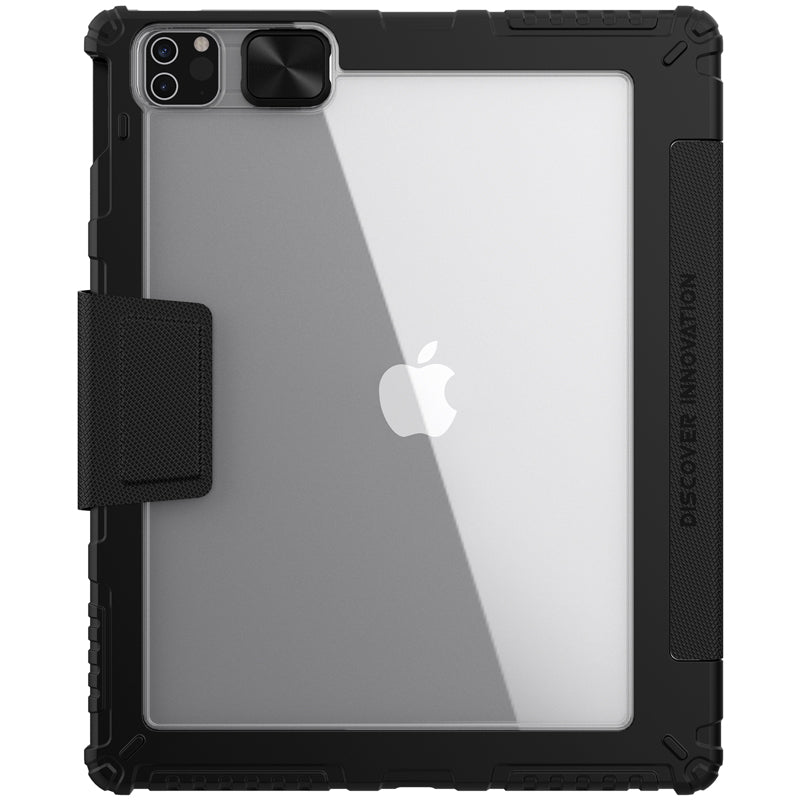 Nillkin iPad系列 10.9" - 12.9" 鏡頭滑蓋/內置筆槽/全覆蓋支架防撞保護套