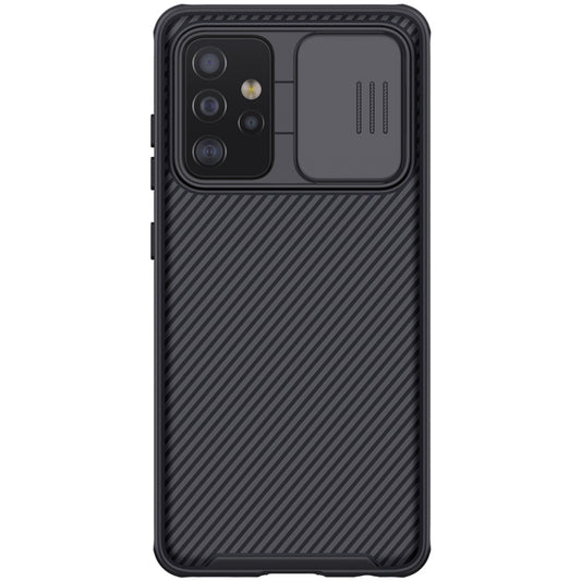 Nillkin 三星 Galaxy A52 4G/5G / A52s 5G鏡頭滑蓋 / 四角氣囊 / 防撞 / 防滑 手機保護殼 黑鏡Pro系列