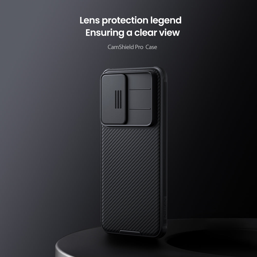Nillkin Samsung A57 Slide Cover Lens Protection,Four-corner Airbag Phone Case CamShield Pro Series