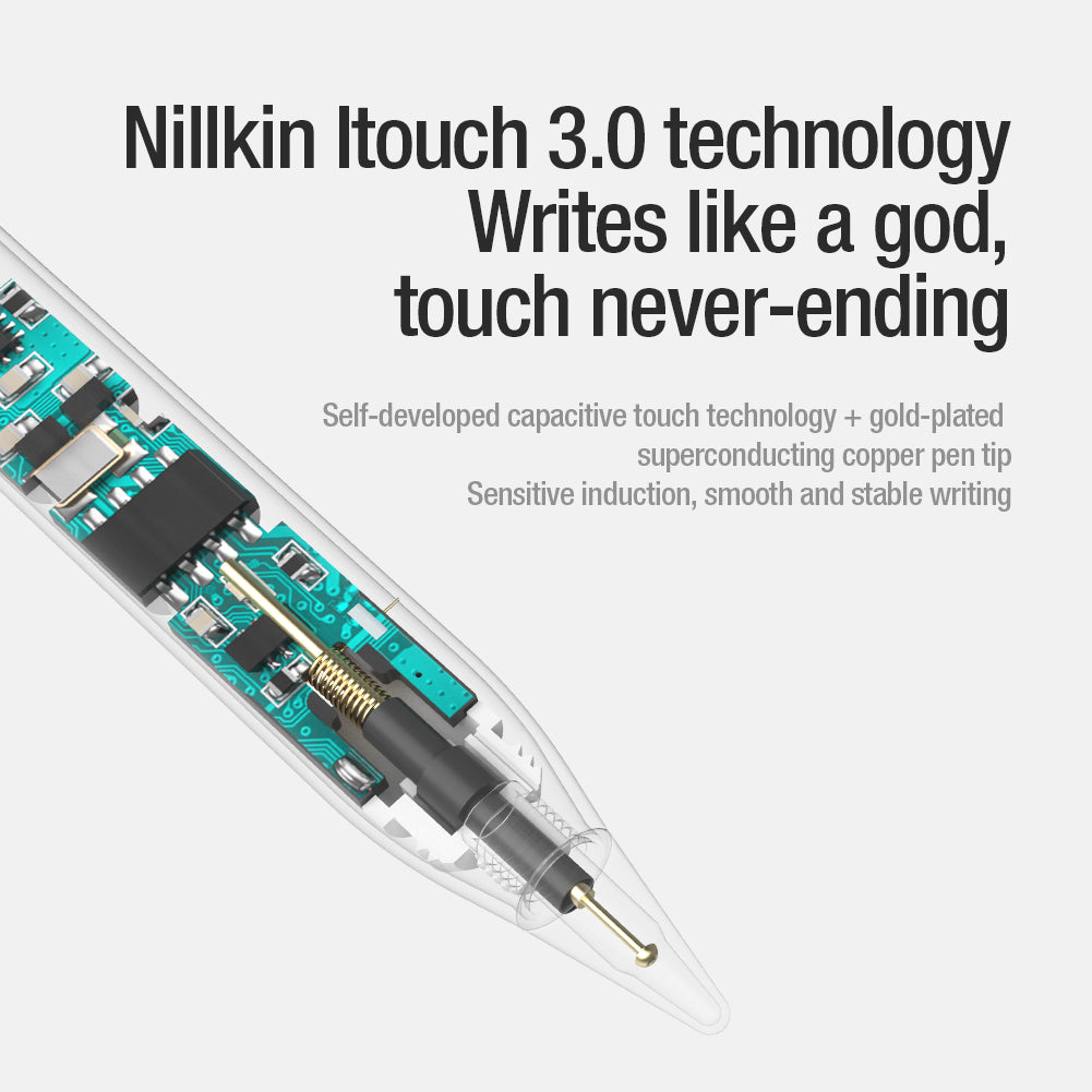 Nillkin iSketch S3 Sensitive Capacitive Stylus Copper Pen Tip for iPad