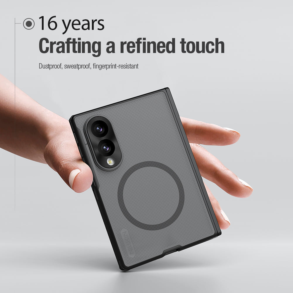 Nillkin 三星Z Fold 8 內置磁吸 磨砂凸點 TPU+PC保護殼