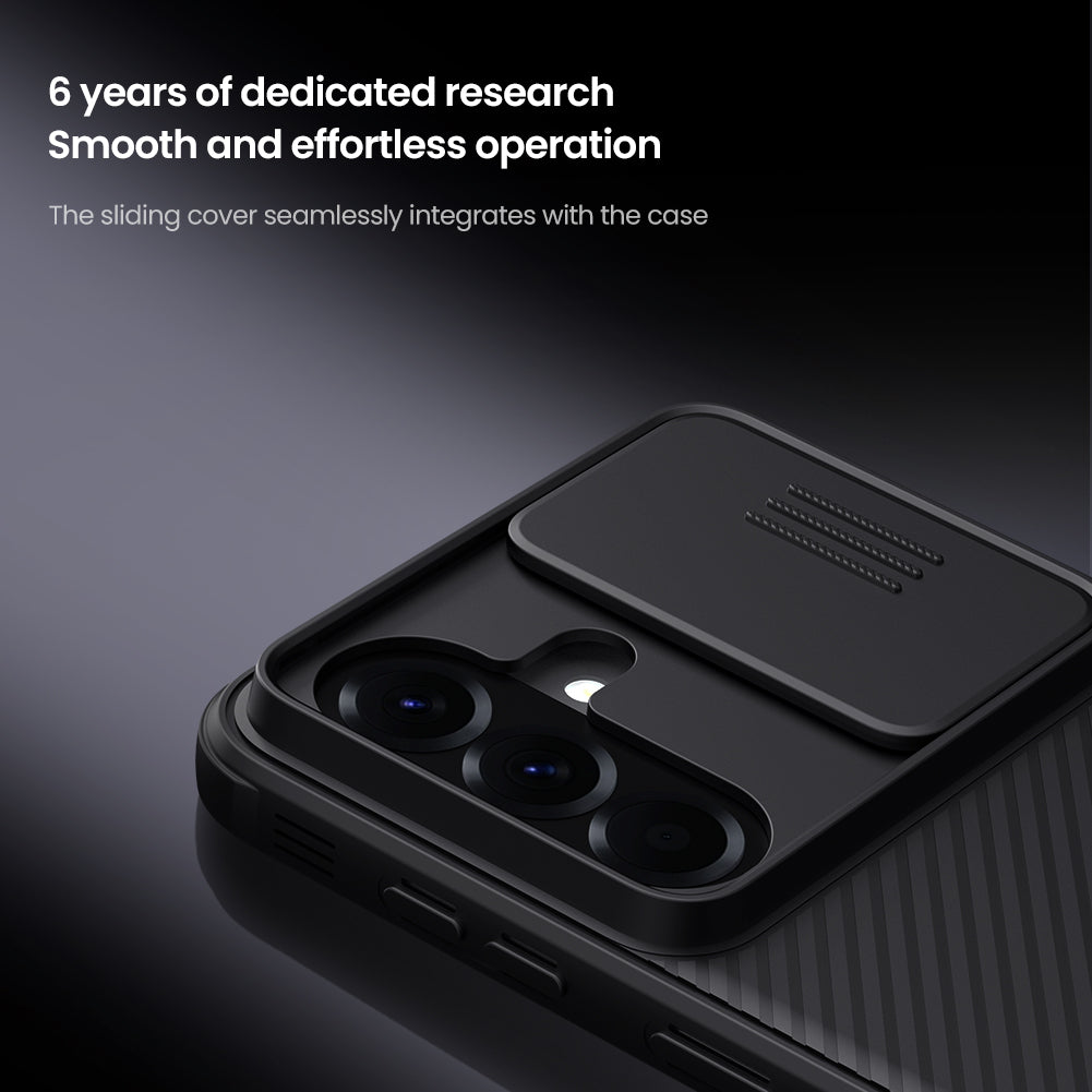 Nillkin Samsung A57 Slide Cover Lens Protection,Four-corner Airbag Phone Case CamShield Pro Series