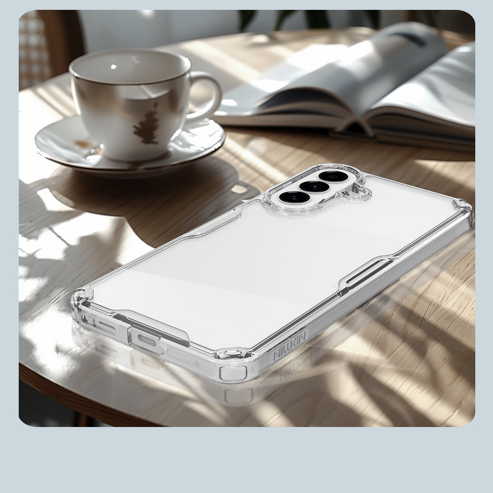 Nillkin Samsung A57 Four-corner Airbag, Anti-slip TPU + PC Phone Case Nature Pro Series