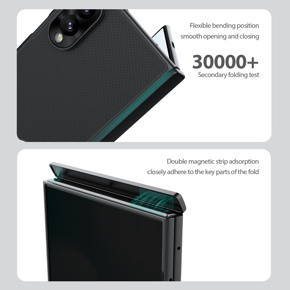 Nillkin 三星Z Fold 8 內置磁吸 磨砂凸點 TPU+PC保護殼