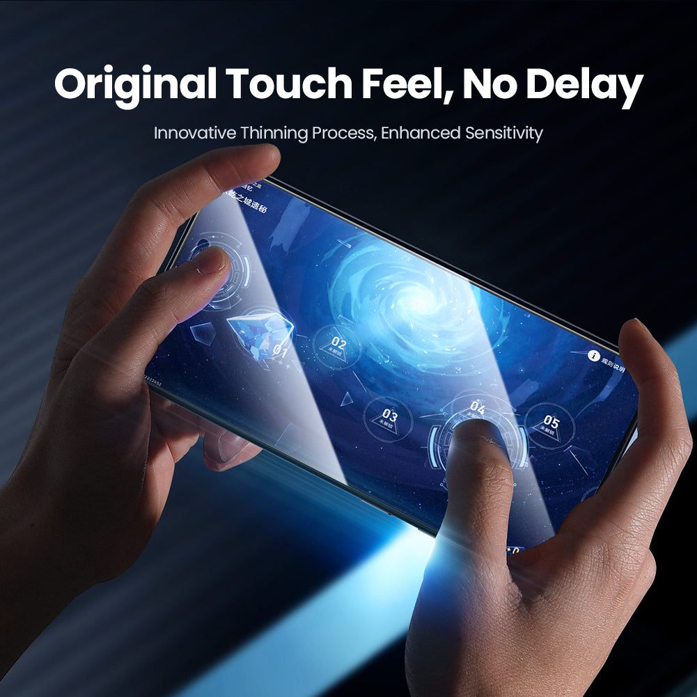 Nillkin iPhone 17 系列二次強化高鋁玻璃防偷窺防刮防指紋防炫光2.5D HD高清鋼化玻璃屏幕保護貼 附貼膜神器